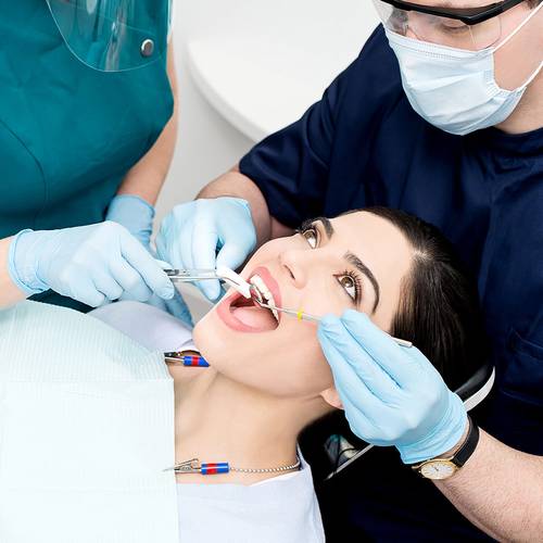family dentist Preston One Dental Studio Dallas TX services root canal therapy